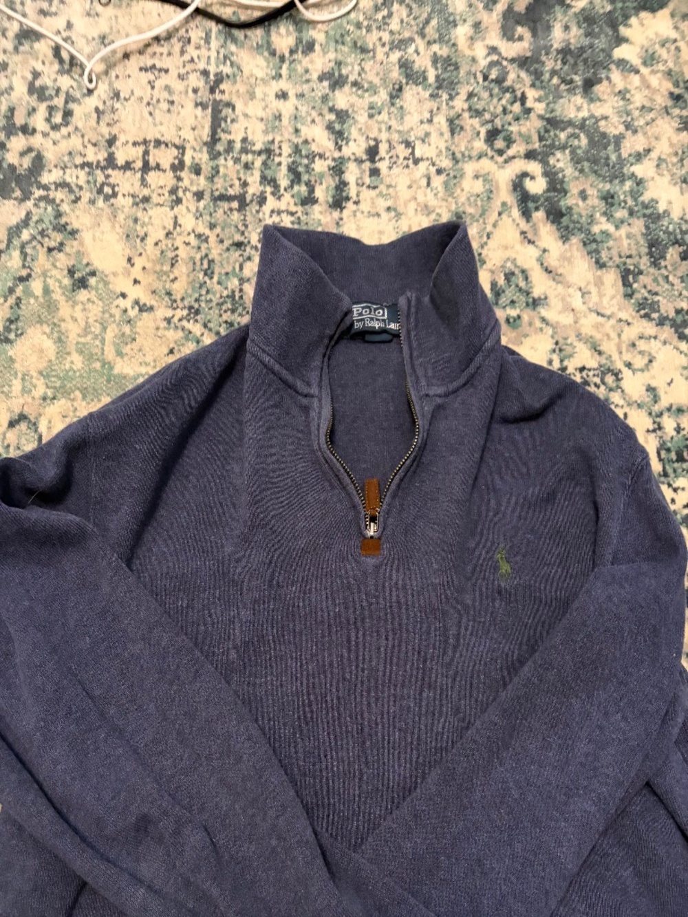 Cute Cropped Ralph Lauren Polo Sweater